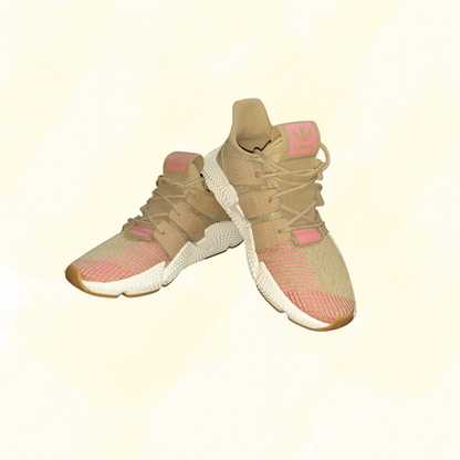 Adidas Prophere Traditional Sneaker	- Khaki/Pink 6.5